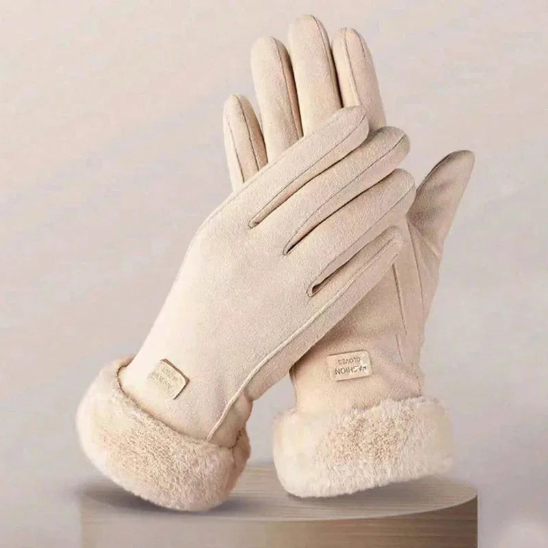 Women's Touchscreen Winter Gloves – Warm & Windproof