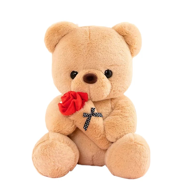 Rose Bear Plush Toy – Romantic Valentine's & Anniversary Gift