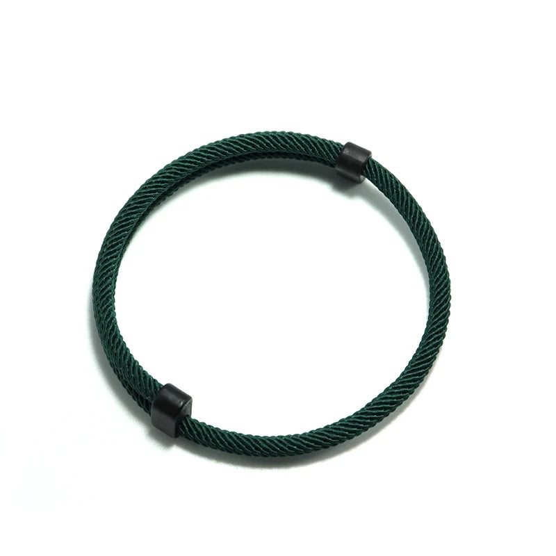 Adjustable Braided Thread Bracelet – Unisex Friendship Bracelet