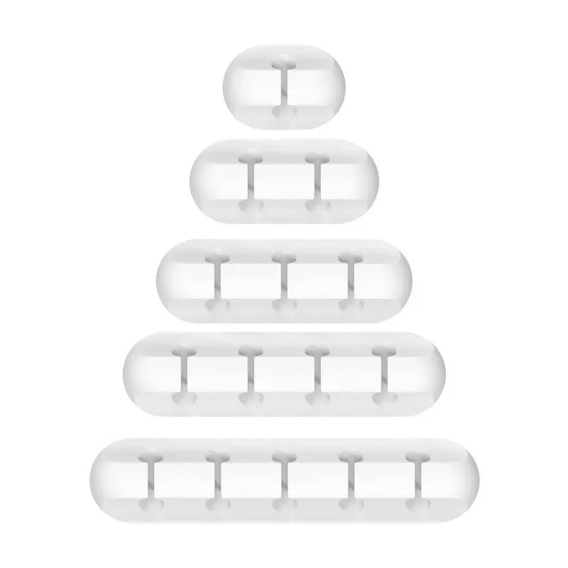 Cable Organizer Clips – Desk Charging Cable Holder