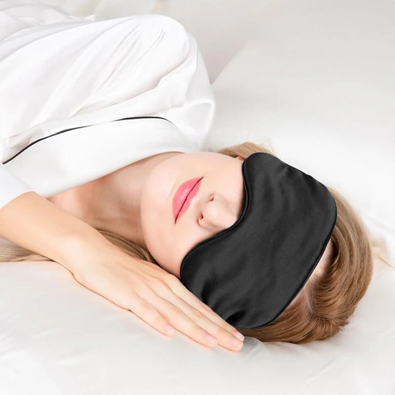 Silky Sleep Eye Mask – Soft Blackout Eye Cover