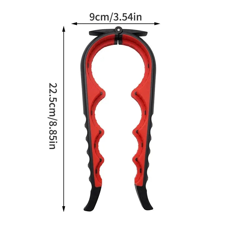 4-in-1 Can & Bottle Opener – Non-Slip Jar Twister