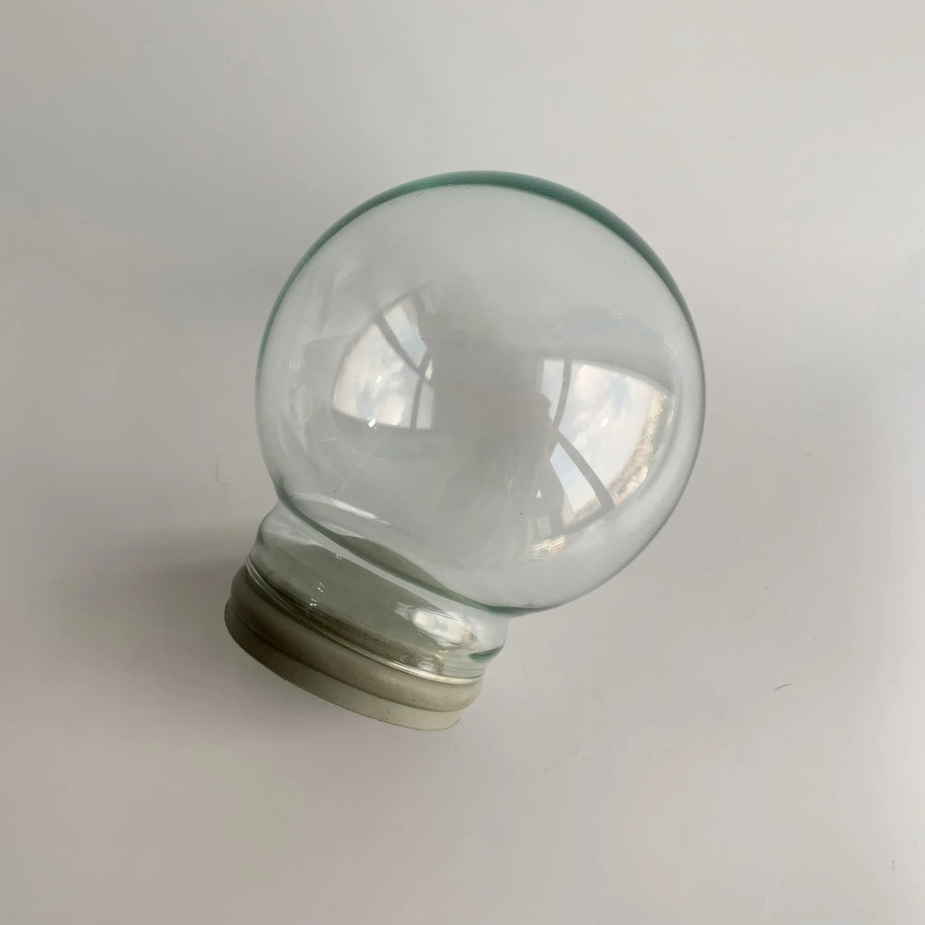 DIY Empty Glass Snow Globe – Fillable Craft Globe
