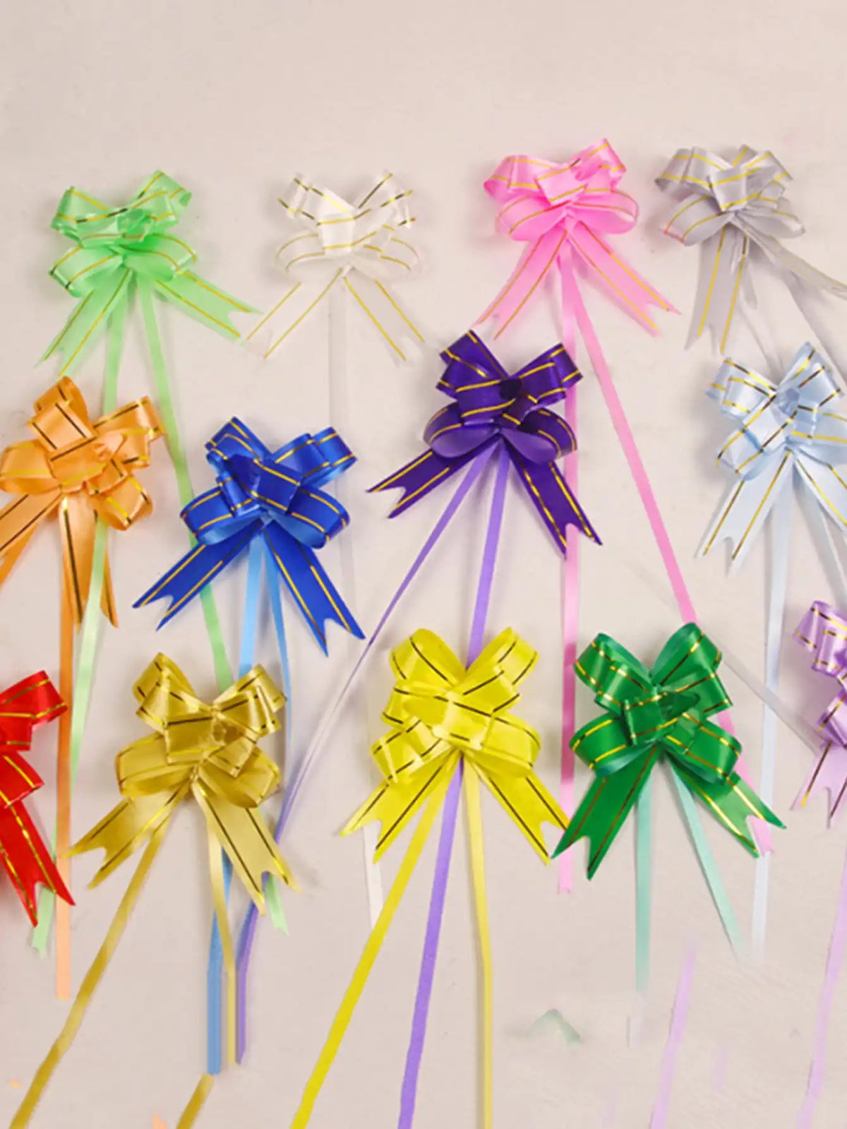 Christmas Ribbon Bows – Tree & Gift Wrapping Decorations