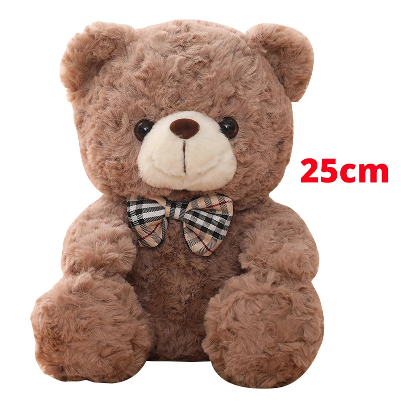 Kawaii Teddy Bear Plush Pillow – Soft Cuddly Gift