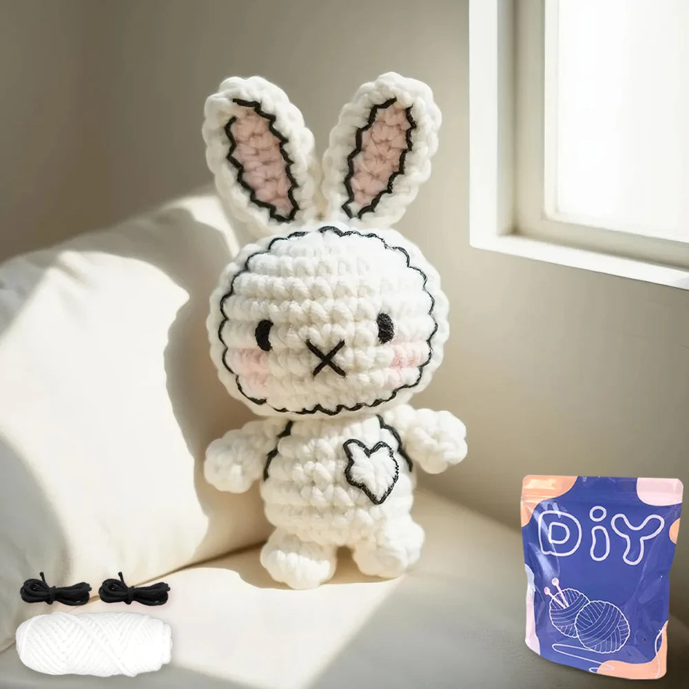 Crochet Kit for Beginners – Animal Amigurumi Starter Set