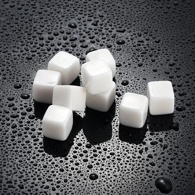 Whiskey Stones (6 pcs) – Reusable Ice Cubes for Drinks