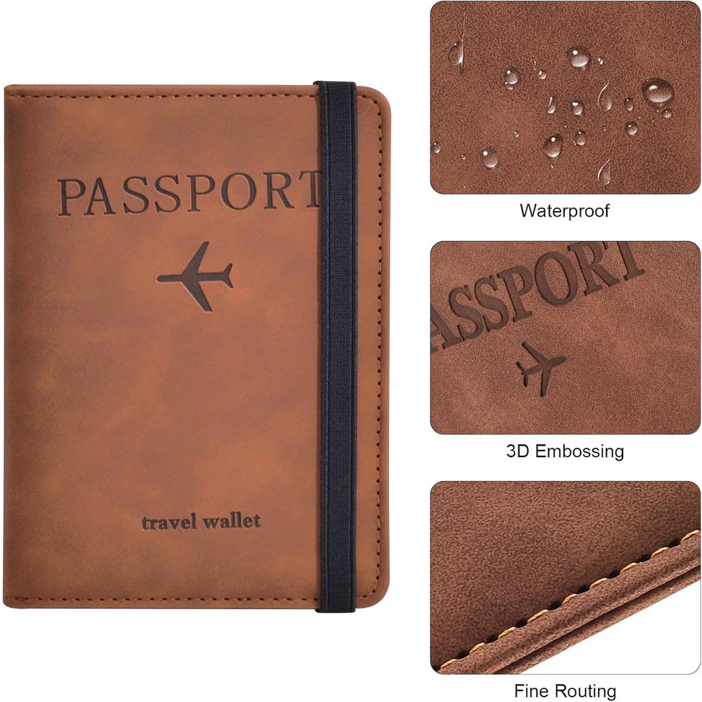 Passport Holder Wallet – Travel Document Organizer