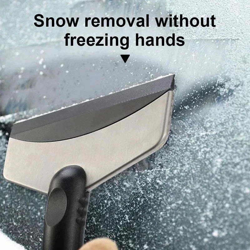 Car Ice Scraper & Snow Shovel – Winter Windshield Tool
