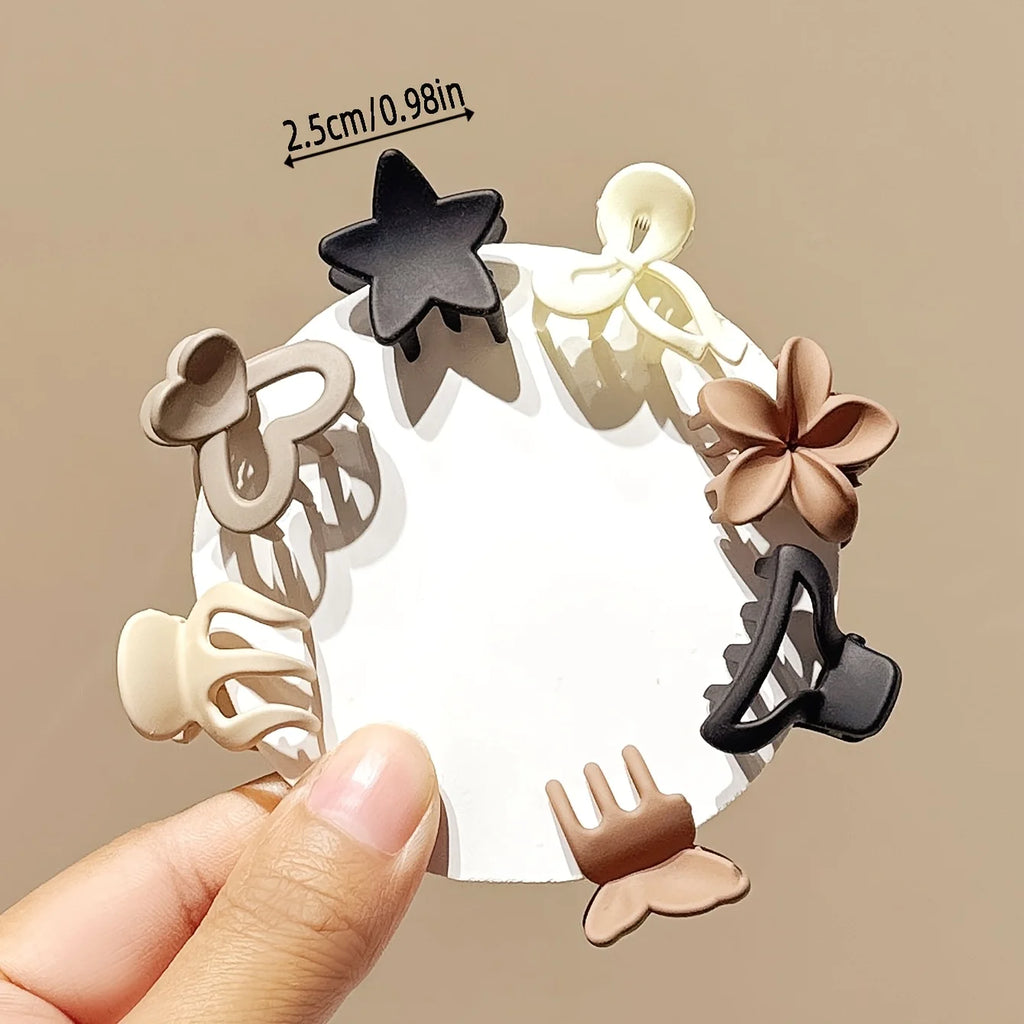 Small Hair Clips Mixed Pack – Beige Hair Accessories