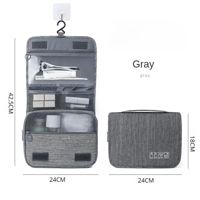 Waterproof Hanging Toiletry Bag – Travel Organizer