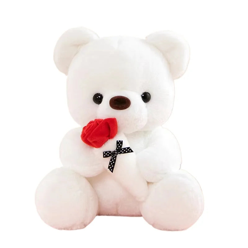 Rose Bear Plush Toy – Romantic Valentine's & Anniversary Gift