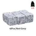 Whiskey Stones (6 pcs) – Reusable Ice Cubes for Drinks