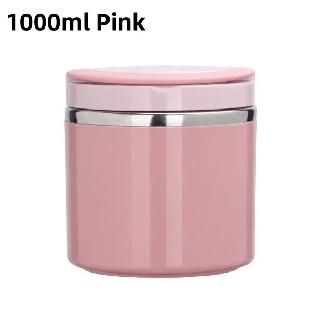 Insulated Food Jar 630/1000 ml – Stainless Steel Thermos