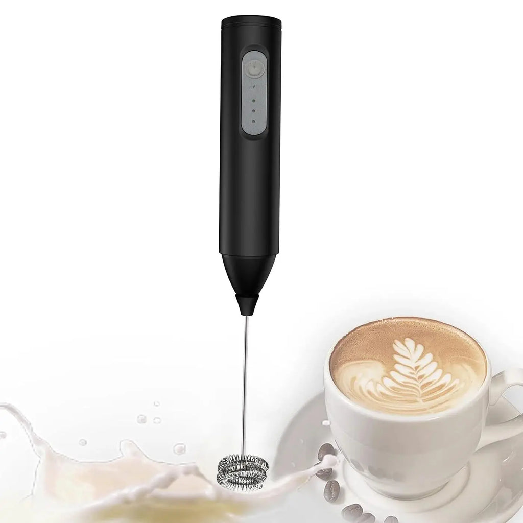Rechargeable Mini Milk Frother – 3 Speeds