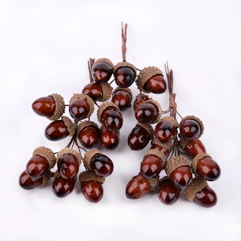 Artificial Pinecones (6/18 pcs) – Christmas Tree Ornaments
