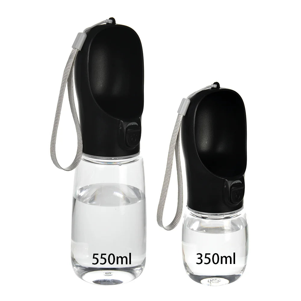 Portable Dog Water Bottle 350/550 ml – Leak-Proof Travel Bottle