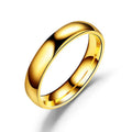 6mm Titanium Ring – Hypoallergenic Polished Band for Men & Women
