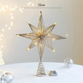 LED Star Christmas Tree Topper with String Lights