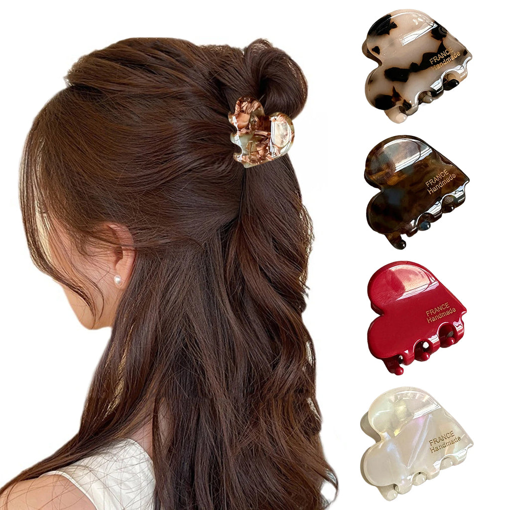 Heart Hair Claw Clip – Cute Hair Accessory