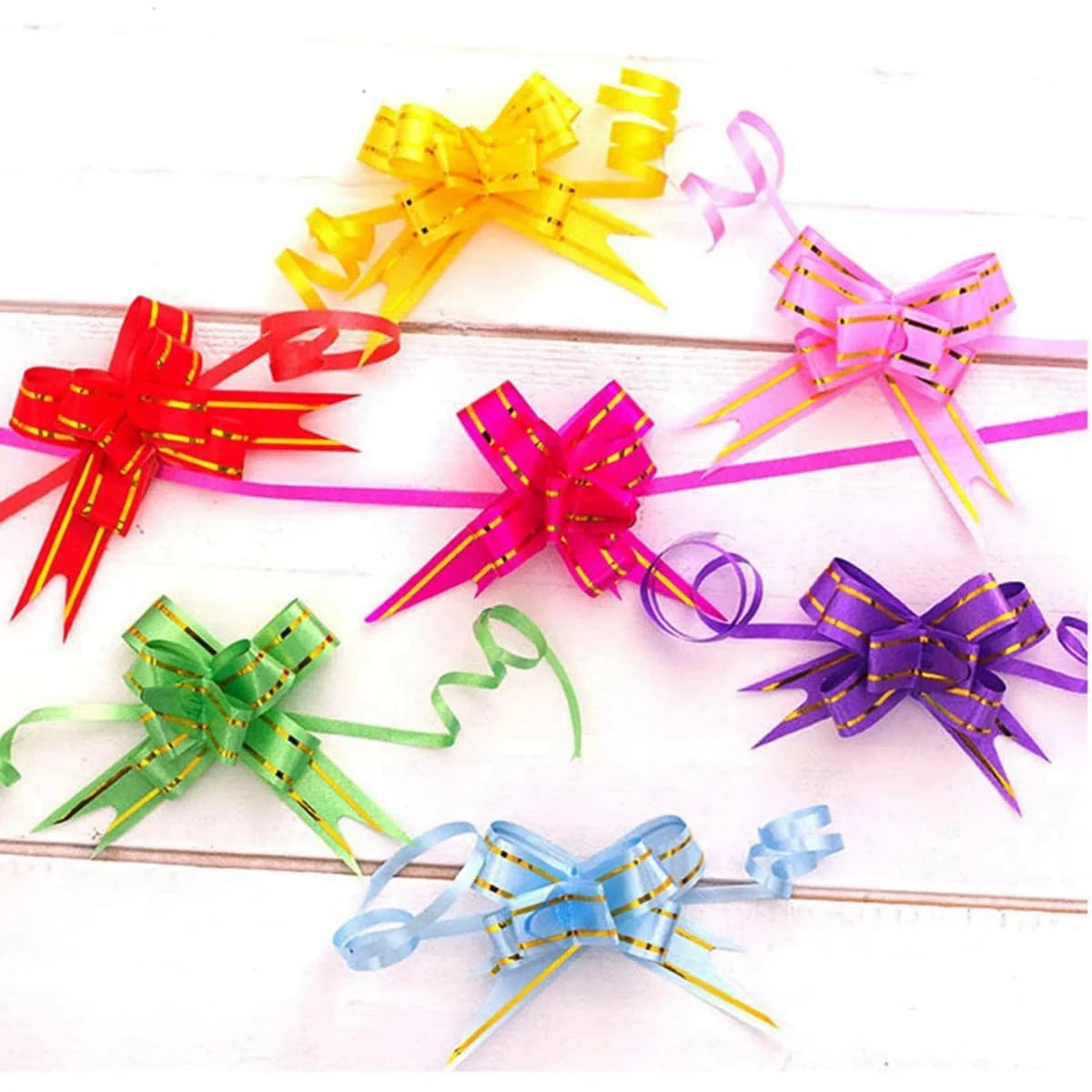 Christmas Ribbon Bows – Tree & Gift Wrapping Decorations