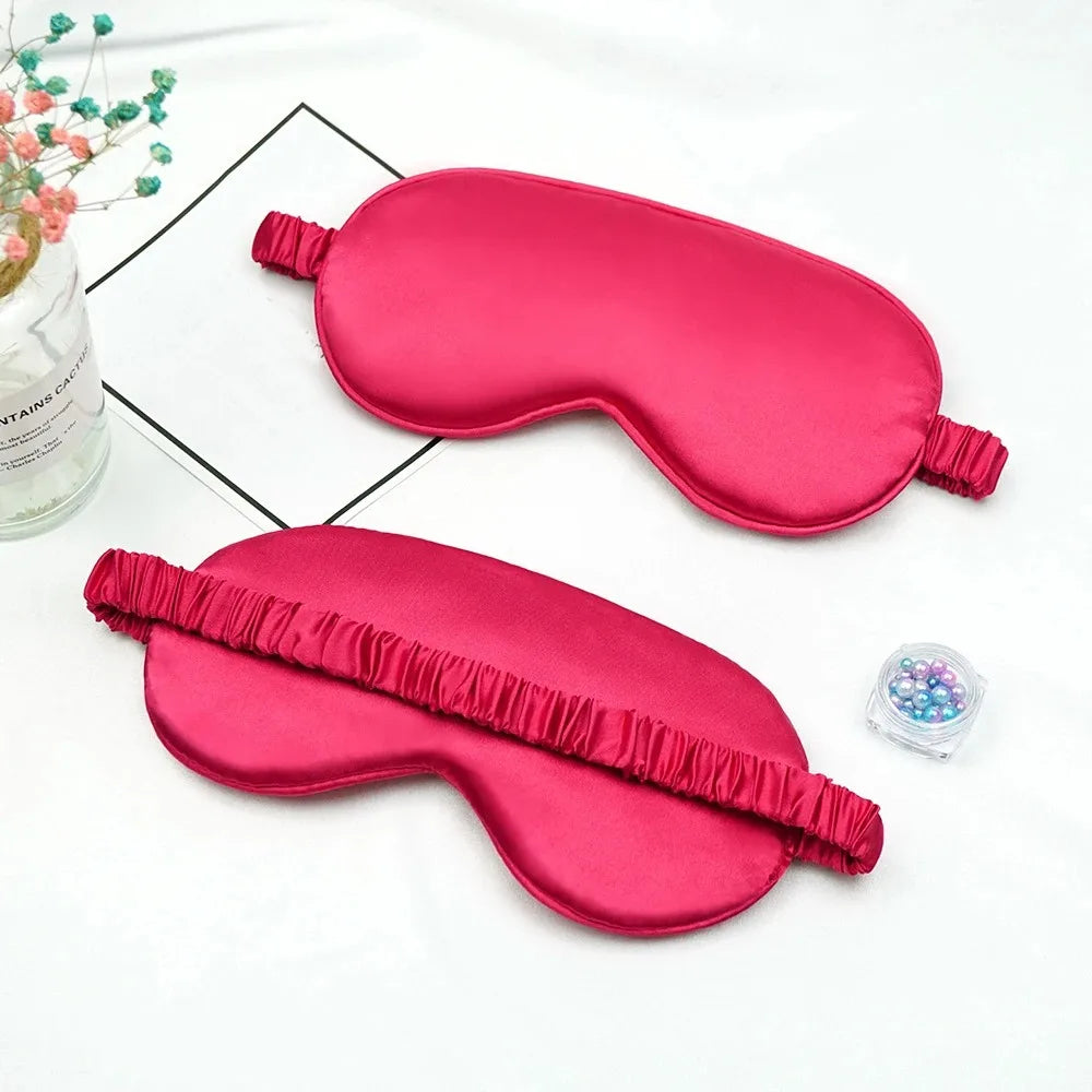 Silky Sleep Eye Mask – Soft Blackout Eye Cover