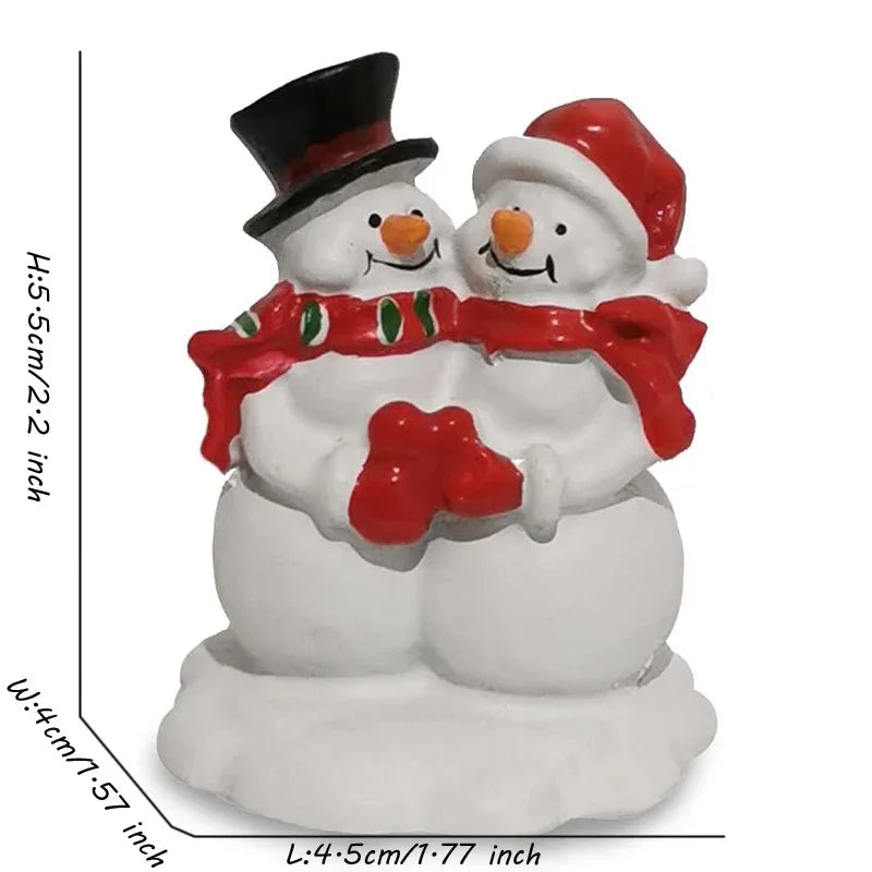 Christmas Village Figurines Set – Holiday Scene Accessories
