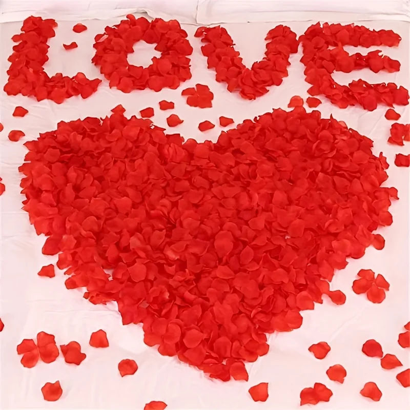 Artificial Rose Petals (1000/2000 pcs) – Romantic Decor
