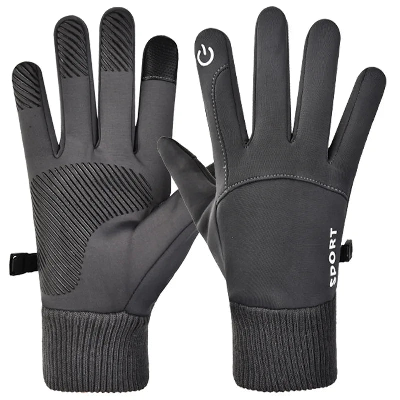 Waterproof Touchscreen Winter Gloves – Fleece Lined