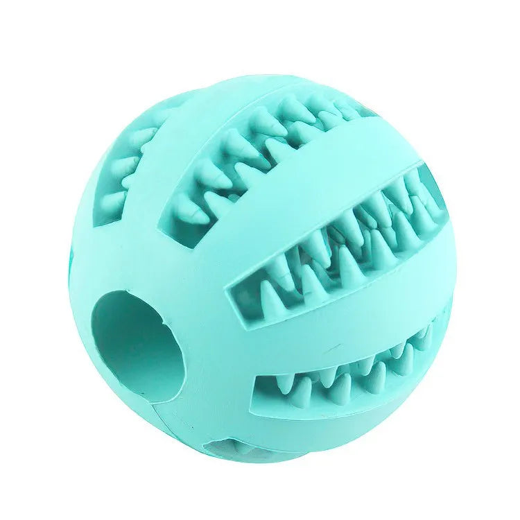 Bite-Resistant Dog Treat Ball – Chew & Feeder Toy