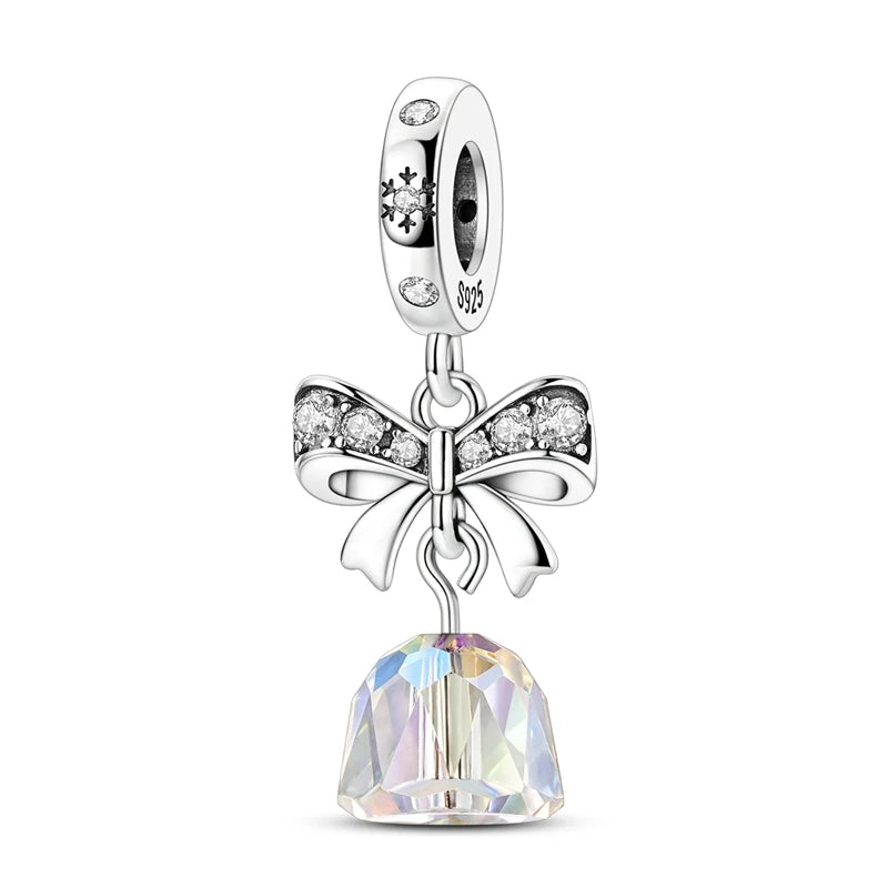925 Silver Christmas Charm – Stocking, Gingerbread & Reindeer