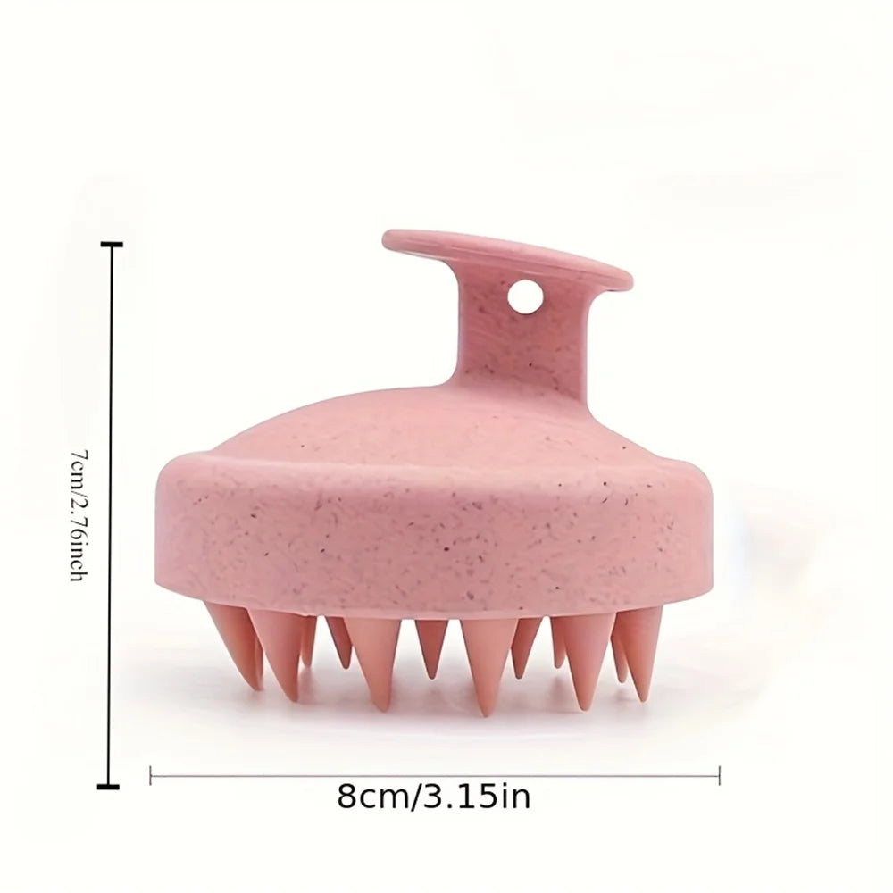 Silicone Scalp Massage Shampoo Brush