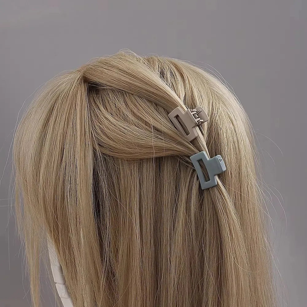 Matte Hair Claw Clips (20 pcs) – Candy Colors
