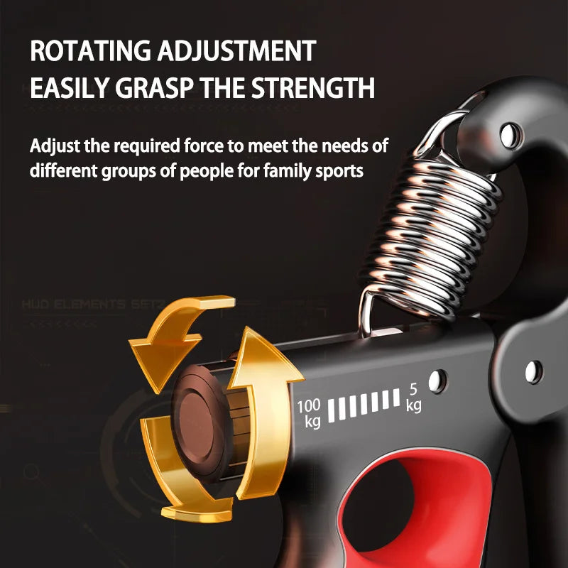 Adjustable Hand Grip Strengthener 5–60 kg