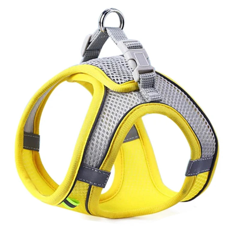 Reflective Dog & Cat Harness Vest with Leash