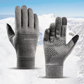 Touchscreen Winter Gloves – Windproof for Running & Skiing
