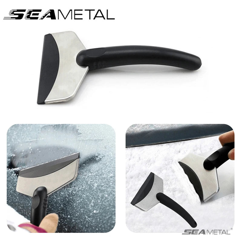 Car Ice Scraper & Snow Shovel – Winter Windshield Tool