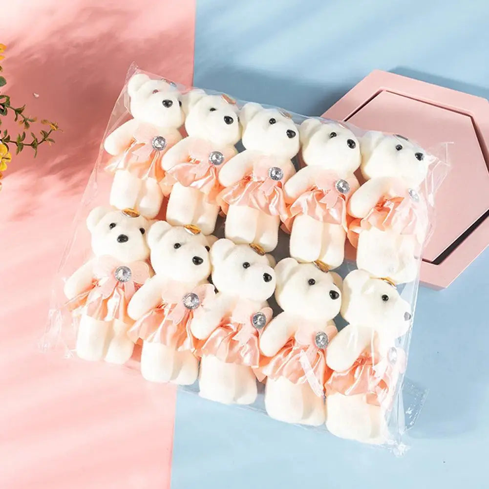 Mini Bear Bouquet Gift Bags (10 pcs) – Valentine's Wrapping