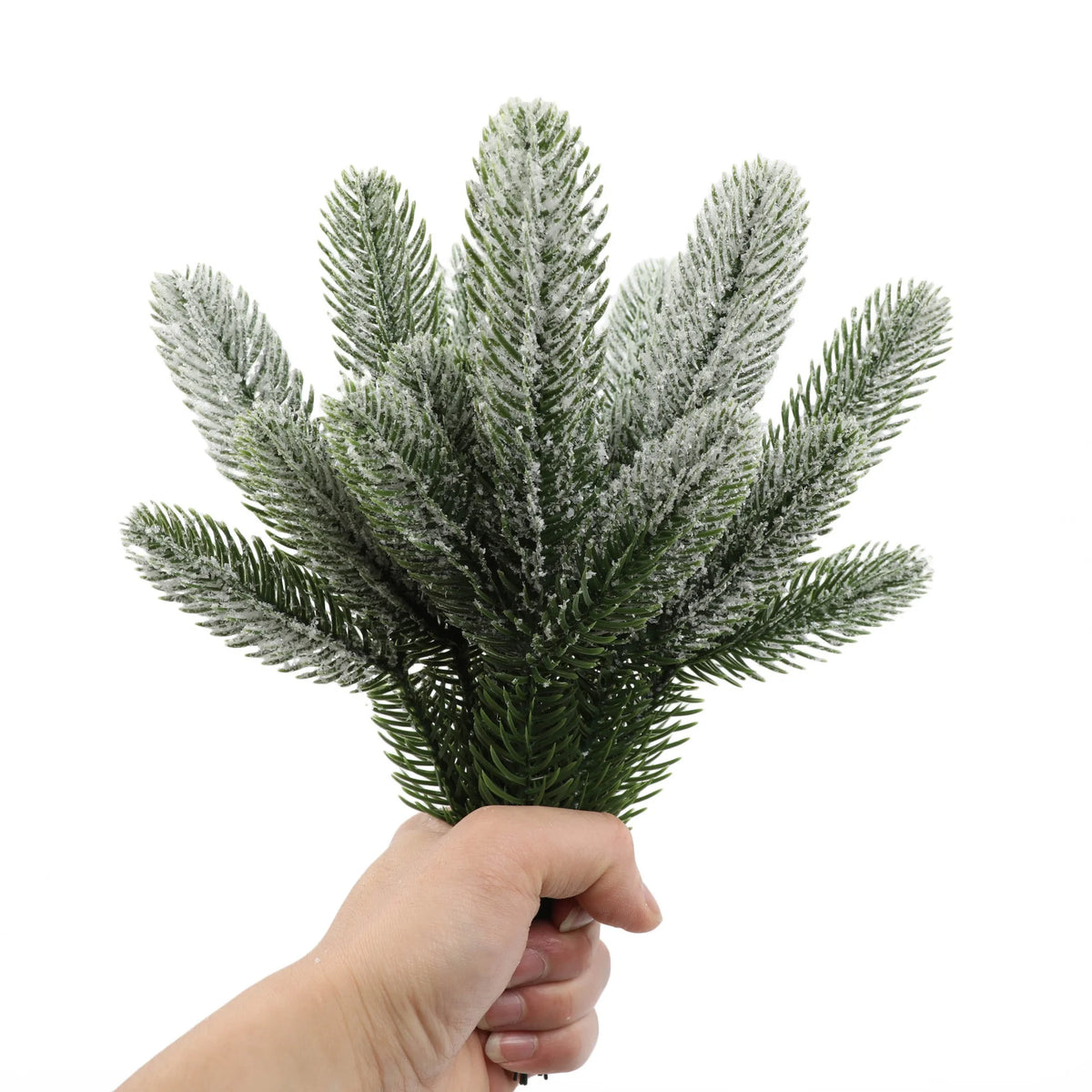 Snowy Pine & Berry Picks – Christmas Tree & Wreath Decor