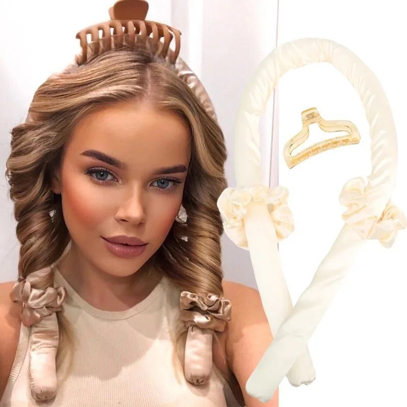 Silk Heatless Curler Set (4 pcs) – Overnight Waves