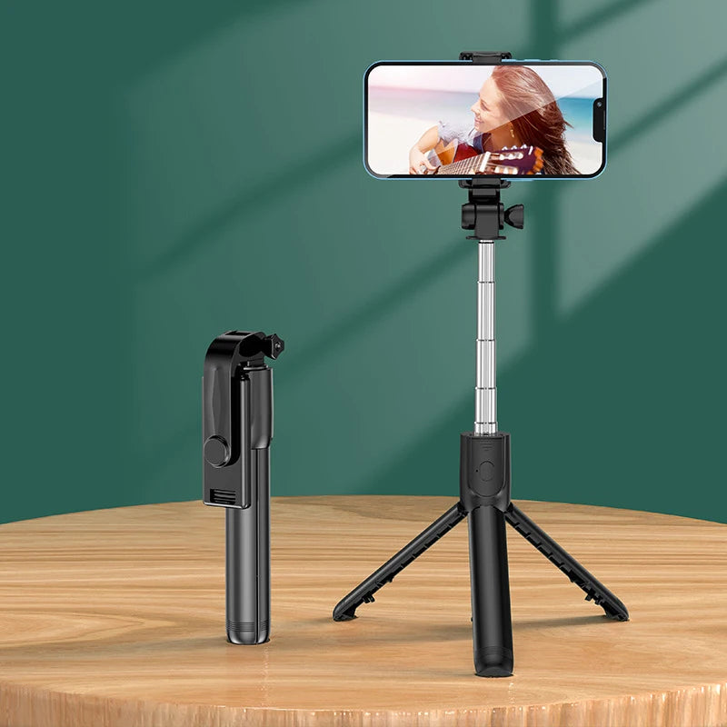 Selfie Stick Tripod with Fill Light & Bluetooth Remote