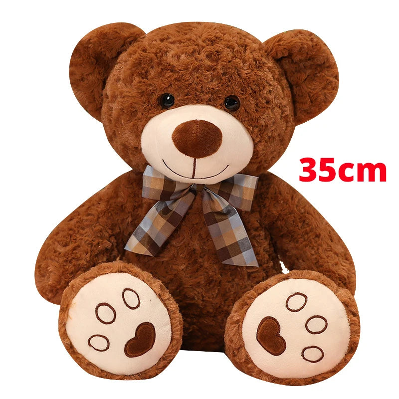 Kawaii Teddy Bear Plush Pillow – Soft Cuddly Gift