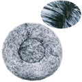Round Plush Pet Bed 40–90 cm – Soft Warm Bed for Dogs & Cats