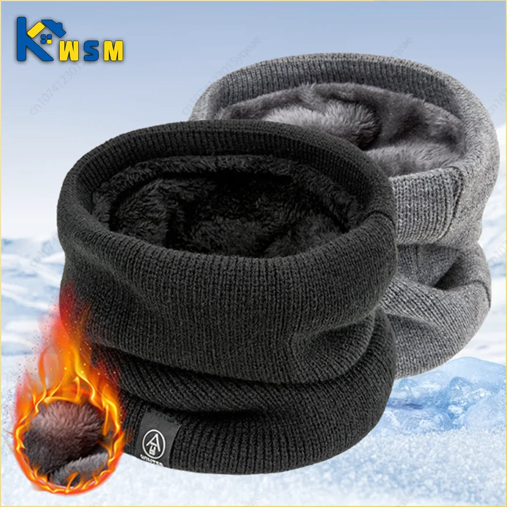 Fleece-Lined Neck Warmer – Windproof Thermal Gaiter