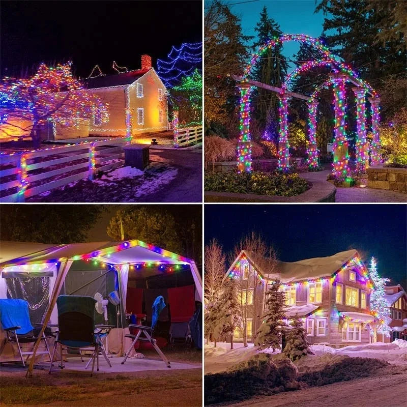 Solar Fairy String Lights – Waterproof Outdoor Garden Lights