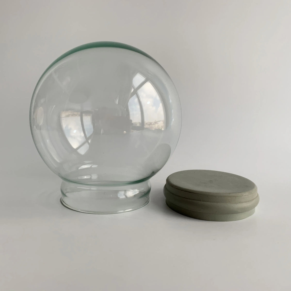 DIY Empty Glass Snow Globe – Fillable Craft Globe