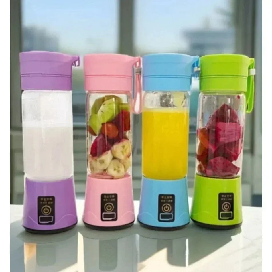 Portable Blender 380 ml – Rechargeable Smoothie Cup