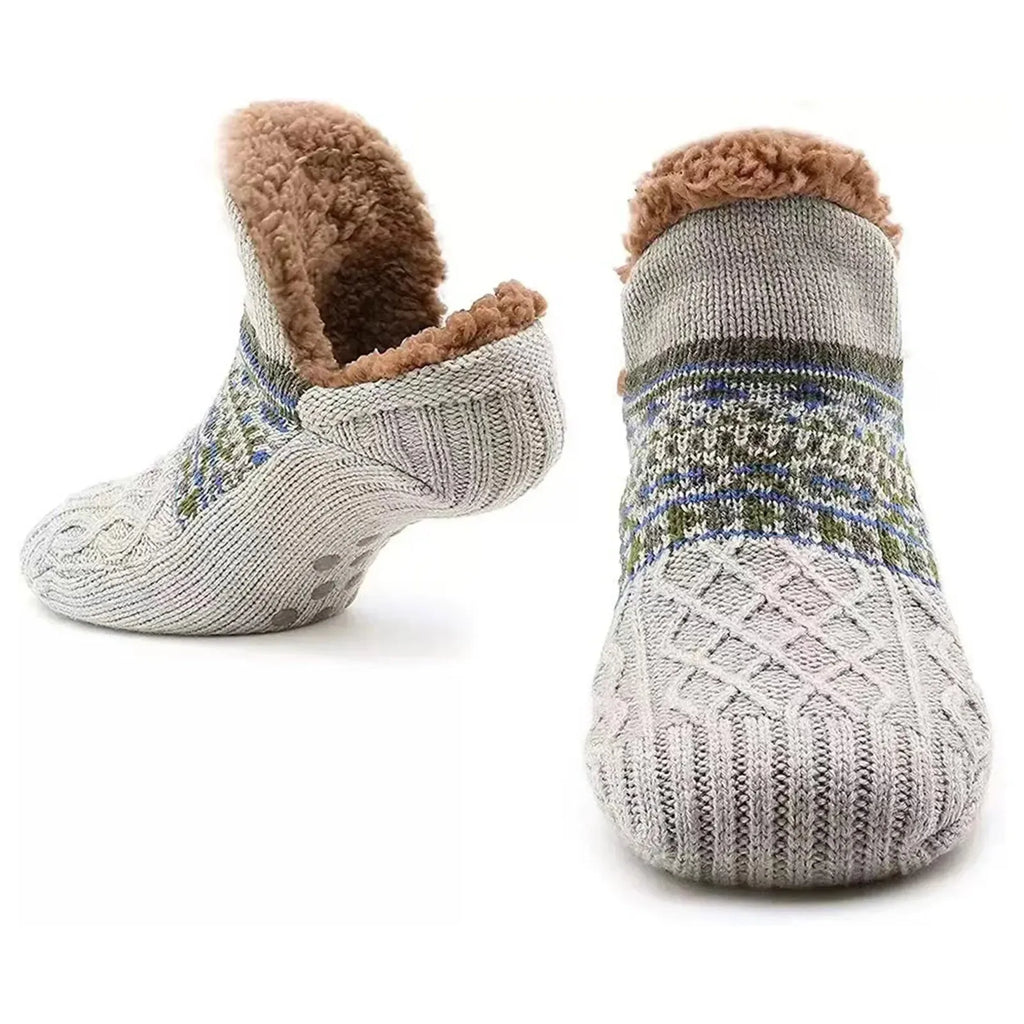 Super Warm Non-Slip Floor Socks – Velvet Slipper Socks