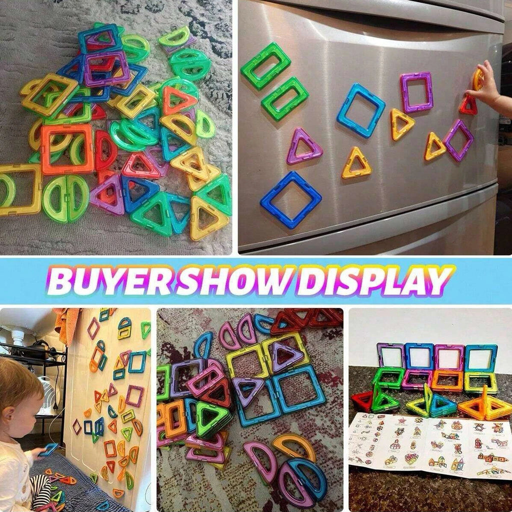 Magnetic Building Blocks – STEM Construction Toy for Kids