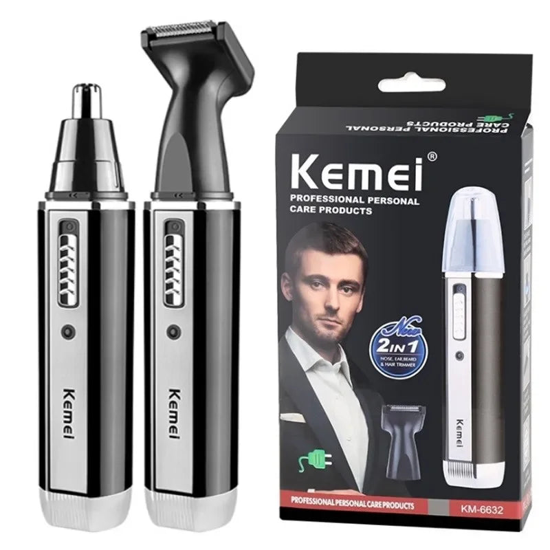4-in-1 Men's Grooming Trimmer – Nose, Ear, Beard & Hair